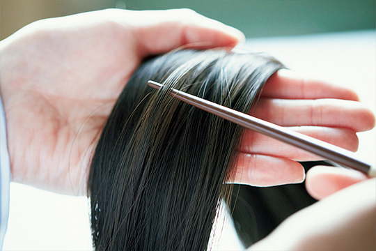 使用Aderans 獨家 取得專利的人工髮絲