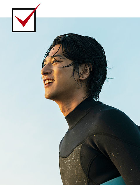 想盡情享受海洋和游泳樂趣的人士