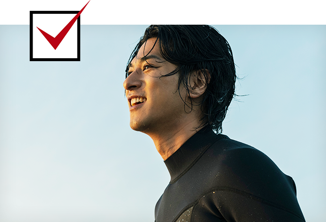 想盡情享受海洋和游泳樂趣的人士